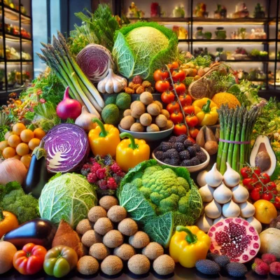 alt= "Fresh foods at Joel Robuchon MGM Grand"