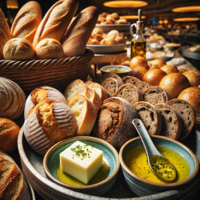 alt= "Bread Station, Wynn Buffet"