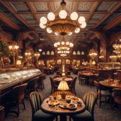 alt= "Garden Court Buffet, Main Street Station"