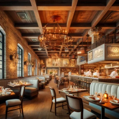 alt= "Inside Buddy V's, the Venetian Las Vegas"