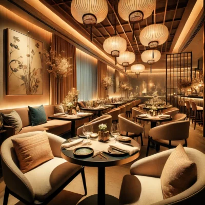 alt= "Inside JinJu, Resort World Las Vegas"