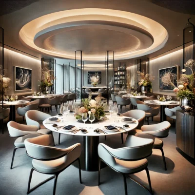 alt= "Dining room at Guy Savoy Caesars Palace"