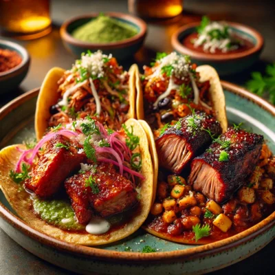 alt= "Signature dishes at Border Grill, Mandalay Bay"