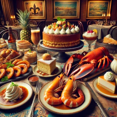 alt= "Signature dishes at Emeril's, MGM Grand"