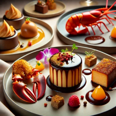 alt= "Signature dishes at Twist"