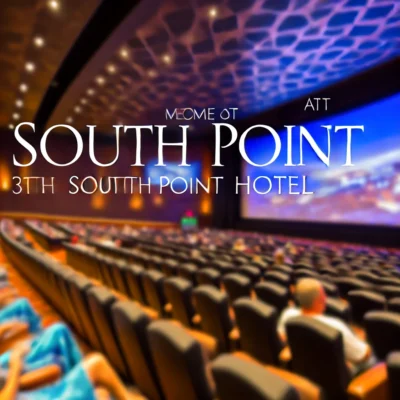 alt= "South Point Arena movie theater"
