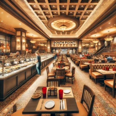 alt= "South Point Buffet, South Point Hotel"