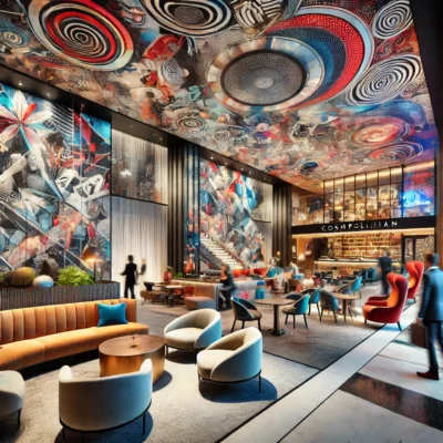 alt= "Inside the Cosmopolitan Hotel Las Vegas"