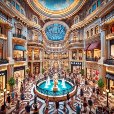 alt= "Forum Shops at Caesars Palace"