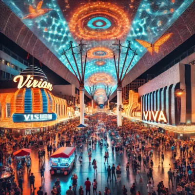 alt= "Fremont Street, D Hotel Las Vegas"