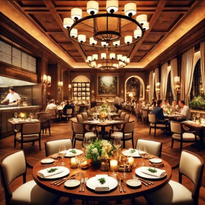 alt= "Fine dining at the Mirage Hotel Las Vegas"