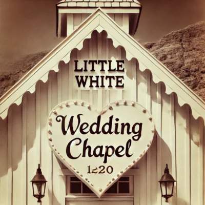 alt= "A Little White Wedding Chapel early days"