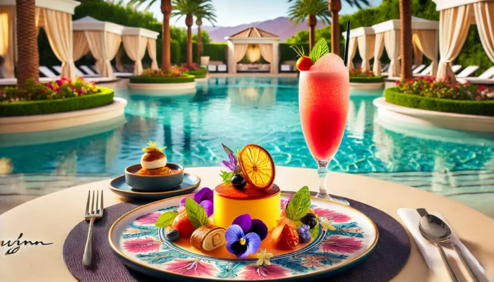 alt= "Dining at Wynn Las Vegas Pools"