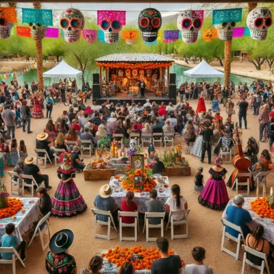 alt= "Día de los Muertos festival"
