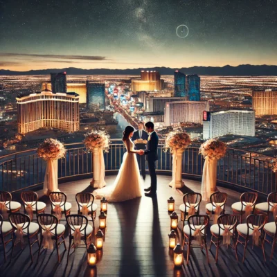 alt= "Vow renewal at Chapel in the Clouds"