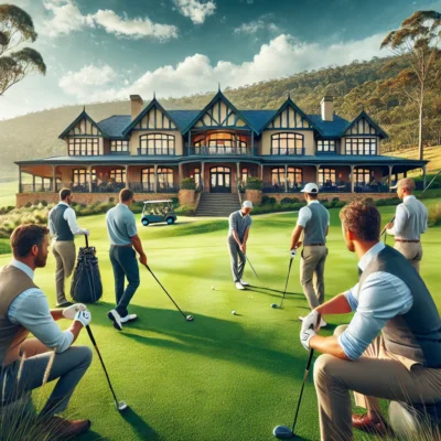 alt= "Members at Southern Highlands Golf Club"