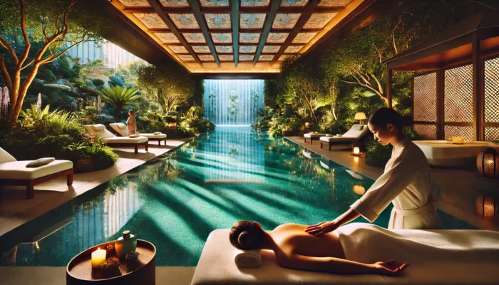 alt= "Spa service at Wynn Las Vegas Pools"