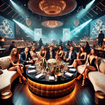 alt= "VIP section at Tao Nightclub"