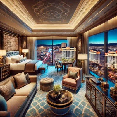 alt= "Accommodation at Caesars Palace"