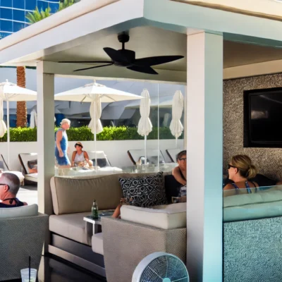 alt= "Cabana at The LINQ Hotel + Experience"