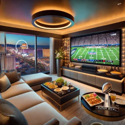 alt= "Accommodation for Super Bowl Sunday in Las Vegas"