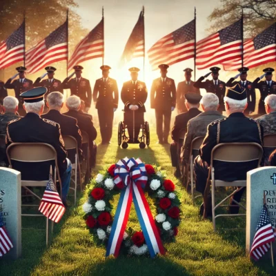 at= "Memorial Day Ceremony"