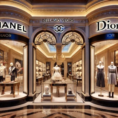 alt= "Luxury shopping at Bellagio Shops"