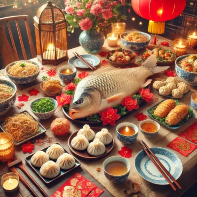 alt= "Family reunion for Chinese New Year"