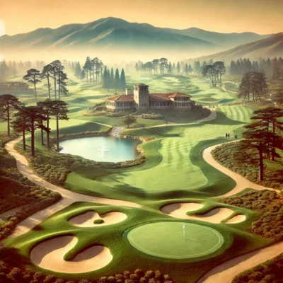alt= "Course layout at Southern Highlands Golf Club"