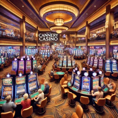 alt= "Cannery casino floor"