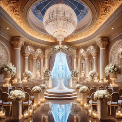 alt= "Inside Chapel of Crystals"