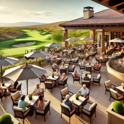alt= "Clubhouse at Silverstone Golf Club"