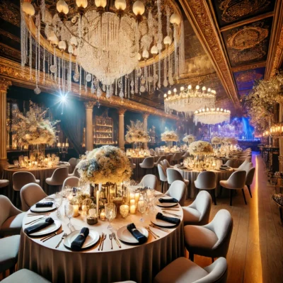 alt= "Private event at The Chandelier"