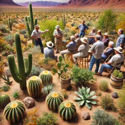 alt= "Desert conservation workshop, Earth Day Las Vegas"