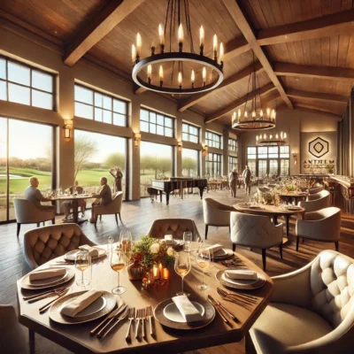 alt= "Dining at Anthem Country Club"