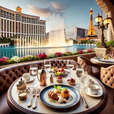 alt= "Dining at Bellagio Shops and Hotel"