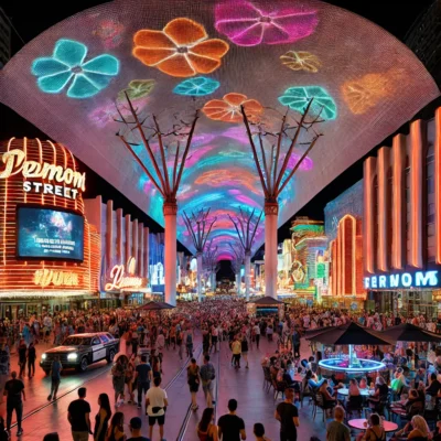 alt= "Fremont Street near The Laundry Room"