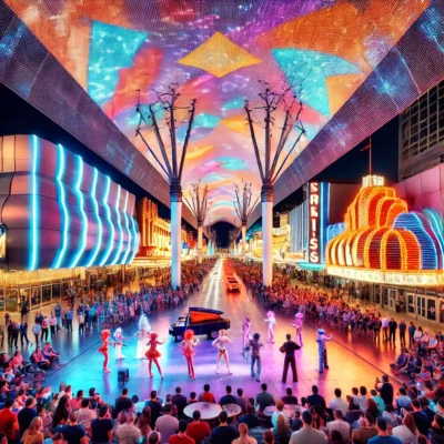 alt= "Fremont Street near Legacy Club"