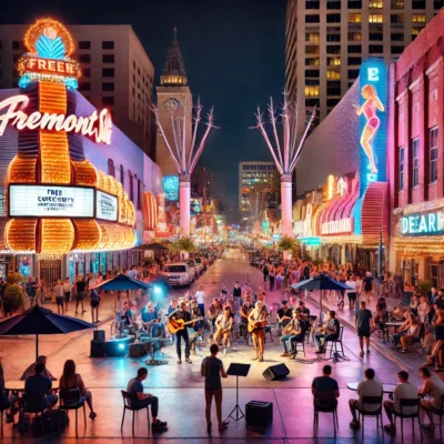 alt= "Fremont Street near The Underground"