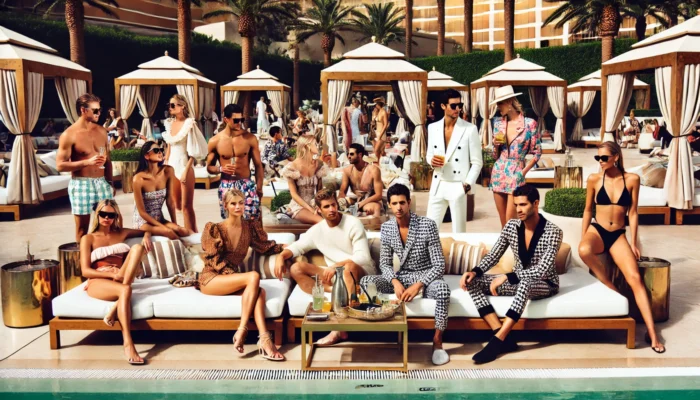 alt= "Encore Beach Club guests"