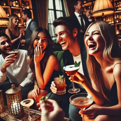 alt= "A night out at The Dorsey"