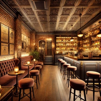 alt= "Inside The Underground Speakeasy"