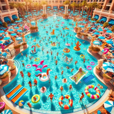 alt= "Jupiter, Caesars Palace Pool"