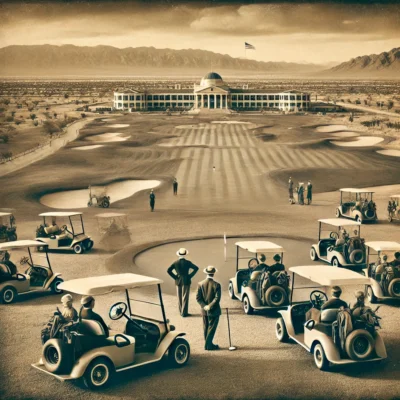 alt= "Las Vegas National Golf Club early days"