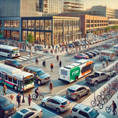 alt= "Transport options during First Friday Las Vegas"