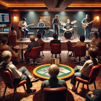 alt= "Entertainment at Emerald Island Casino"