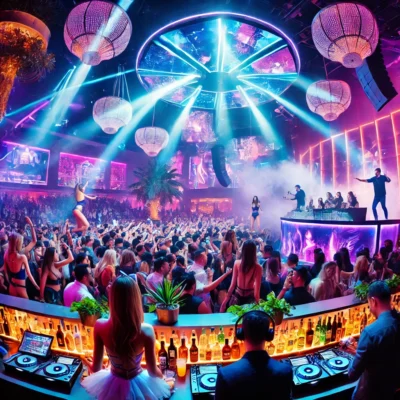 alt= "New Year's Eve nightlife"