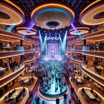 alt= "Omnia Nightclub at Caesars Palace"