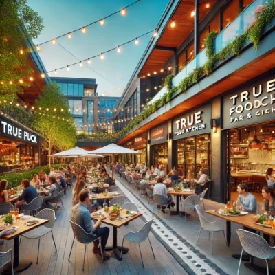 alt= "Dining at Downtown Summerlin"