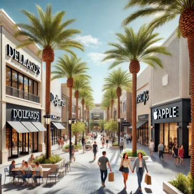 alt= "Outdoor shopping at Downtown Summerlin"